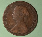 New Brunswick 1864  -- Large Cent - Inv  A-32