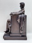 Abraham Lincoln Bronze Bookend Jensen Brothers Jb2440 Dc French 7in