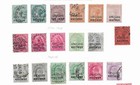 Gwalior Qv-gvi Mint   Used Collection On Album Pages