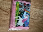 Girls Pink Multicolor Unicorn Rainbow Trifold Wallet Hook   Loop Nylon