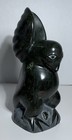 Vintage Inuit Soapstone Bird Carving Signed 13    Canadian