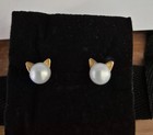 Vintage Lot Of Cat Jewelry Earrings Pendants