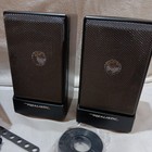 Radio Shack Vintage Realistic Minimus 0 6 Amplified Speakers No 40-1259a W Case