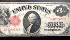 1917 One Dollar United States Note  Very Fine Plus Average Circulated  1 Bill 
