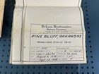 Ssw Cotton Belt Railroad Yard Track Charts Pine Bluff  Arkansas 1978 2 Charts