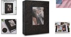 Luxury 100-pocket Leather Photo Album In Grape - Perfect Wedding Memories