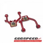 Fits 03-07 Accord Adjustable Camber Front Upper Arm W  Ball Joints Pair Steel