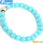 Multicolor Cat Eye Beads Stretch Bracelet - Choose 4mm 6mm 8mm 10mm 12mm Handmad