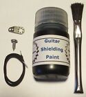 Professional Guitar Shielding Paint Kit Conductive W  Brush  Wire  Screw Lug