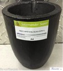A4 Salamander Morgan Clay Graphite Crucible For Melting Gold Brass Silver Super