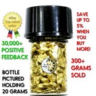 1 000 Grams Alaskan Yukon Bc Natural Pure Gold Nuggets  8 Mesh W Bottle   b800 