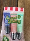 Bath   Body Works Lip Set Mentha Lip Shine Night Balm 306 Pink Mint Tint 1644