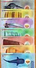 Set Maldives  5-10-20-50-100-500-1000 Rufiyaa  2015-2021  Polymer Unc