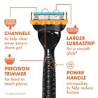 Gillette Fusion5 Men s Razor Power Handle   1 Blade Precision Facial Shave