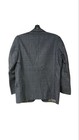  british Fabric  70s Vintage Wool Tweed Setup Suit Gray