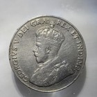 1925 Key Date Canada 5 Cent  F vf Detail  Scratches  