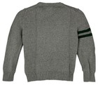 Polo Ralph Lauren Dog Intarsia Sweater Boys 8  s  Gray Bulldog Cotton Preppy