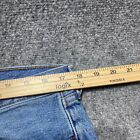 Levis 501 Jeans Men 34x34 Blue Button Fly Classic Straight Light Wash Tag 34x34