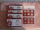Set Of 4 2004 Silver Proof Sets