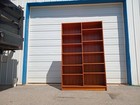 Mid-century Modern Danish Modern Poul Hundevad Style Teak Double Bookcase