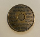 Alcoholics Anonymous Aa 18 Year Bronze Medallion Token   Chip Sobriety Sober