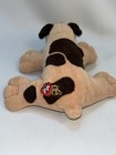 Vtg 1985 Tonka 8  Brown Spotted Pound Puppy Puppies Stuffed Toy Plush Dog