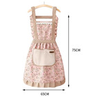 1pcs Breathable Canvas Apron  Oil-proof Stain-resistant For Women