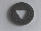 Vintage Sales Tax Tokens Lot  Arizona State Tax Commission Coin  Denver Tramway 