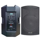 15  Powered Karaoke Audio Pa Speaker Bluetoot Speaker W wired Ktv Microphone Mic