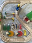 Thomas Wooden Railway Set Learning Curve  around The Barrel Loader Set   2002 