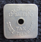 Mixed Lot Of Vintage Sales Tax Tokens