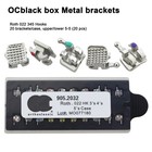 Dental Brackets Orthodontic Metal Brackets Braces Mini Mim Roth Mbt 022 018 345