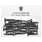 Wood Screws  9 X 1 Inch For Door Hinges - 25 Pack