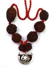 Siddha Rudraksha Mala Nepali 1 Mukhi To 7 Mukhi With Gauri Shankar