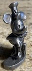Hudson Pewter Disney Mickey Mouse Figurine 1928  steamboat Willie   4958 New Nos