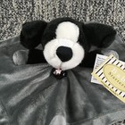 Baby Starters Puppy Dog Lovey Gray Security Blanket Rattle Red White Shoes New