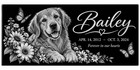 Grave Marker Granite Plaque Stone Memorial Headstone Dog Cat Pet
