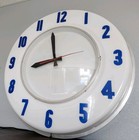 Vintage Large Neon Clock 1950s-1960s Nice-looking Work s Rare  