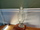 Vintage Brachs Starlight Mints Decanter jar  13    T   3   w   3    Dia  At Base