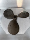 Brass Boat Propeller 3 Blade 14 Hyde  Vintage Solid Brass 2u 177 Ll