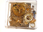 2 Lots Of Mixed Gold-filled Jewelry Scrap For Repair     Total  310 Grams