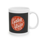Boston   Albany Railroad Ceramic Mug  11 Oz