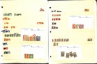 China Stamp Collection On6 Stock Pages  Interesting Lot Of Early  py 