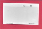Heco Or Uni-safe 104 Dealer Cards White Or Black  Select Color   Quantity Below 