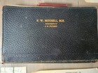 Antique Physicians Perfect Call List   Record Book 1918-1919 Dr  F w  Mitchell
