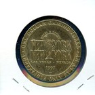 1997 New York New York Hotel Casino Las Vegas  1 Dollar Gaming Token Game Chip
