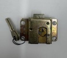 One - Medco Lock W  2 Keys Fits Western Single Slot Payphones Top   Bottom Locks