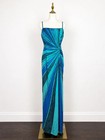 Vintage Y2k J  matadi Sean Mehta Beaded Mermaid Gown Nwt Formal Red Carpet L
