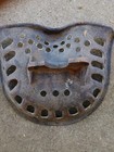 Vintage Metal Tractor Seat  Farm Implement 