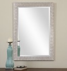 Uttermost 14495 Silver Porcius Antiqued Texture Mirror